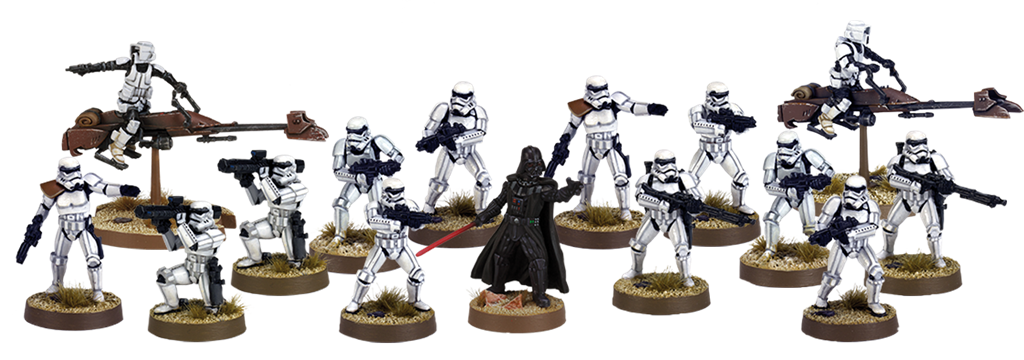 Star Wars : Légion - Matériel du jeu - Figurines peintes
