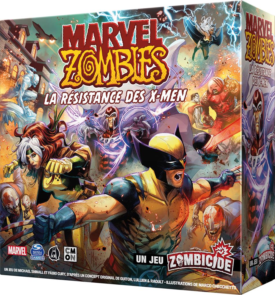Contenu du jeu Marvel Zombies : X-Men Resistance (7)