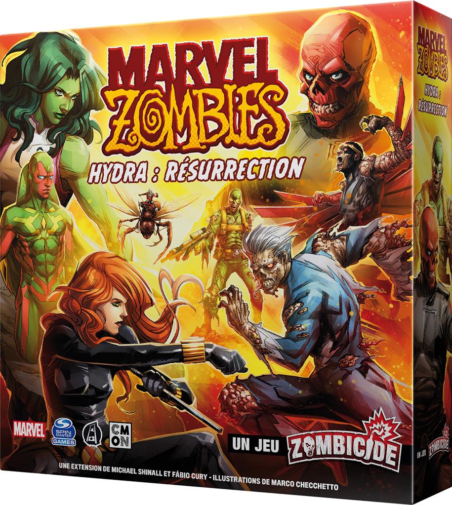 Contenu du jeu Marvel Zombies : Hydra Resurrection (6)
