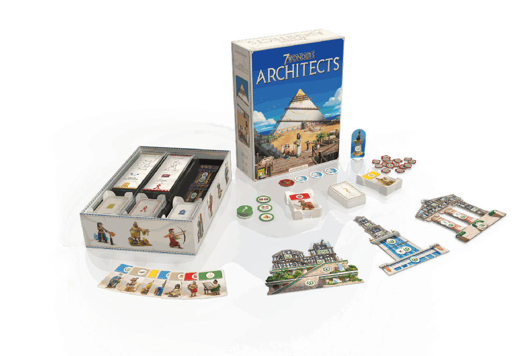 7 Wonders Architects boite materiel eclate.png