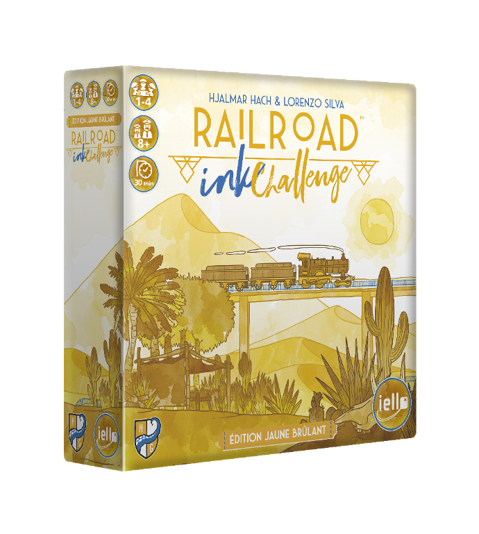 Railroad Ink Challenge - Jaune Brûlant