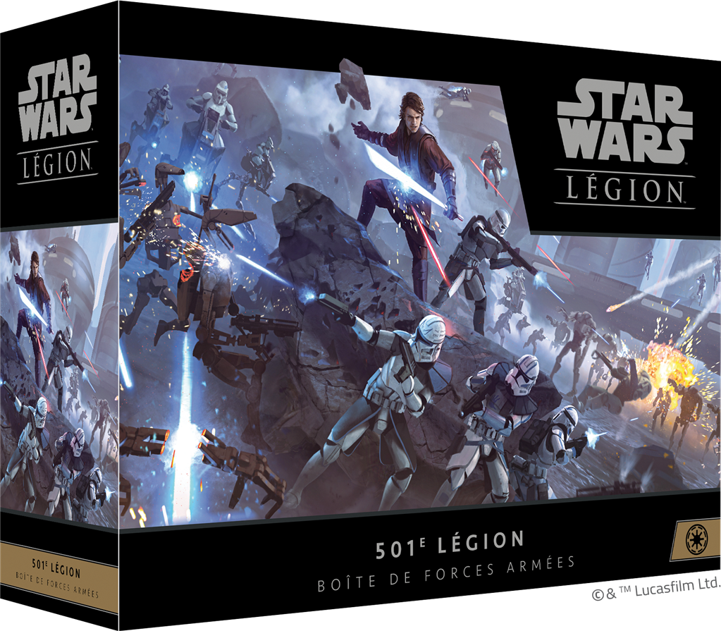 Star Wars : Légion - Boîte de Forces Armées - 501ième Légion