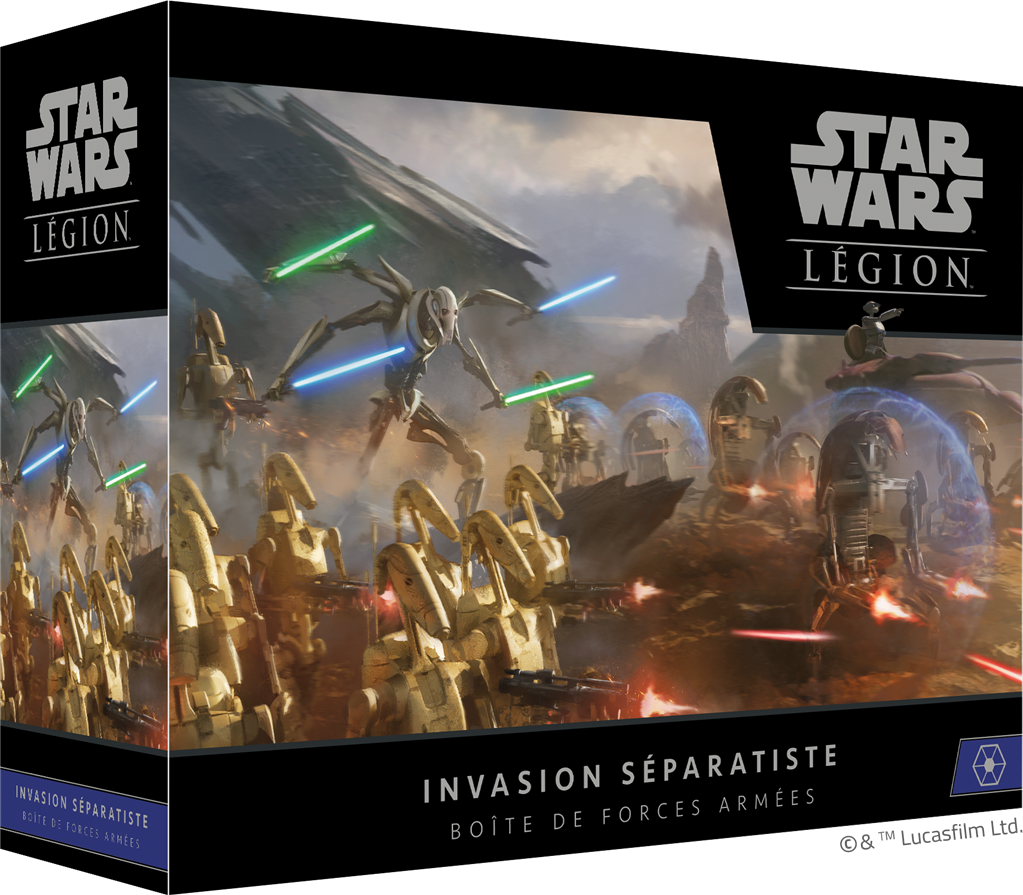 Star Wars : Légion - Boîte de Forces Armées - Invasion Séparatiste