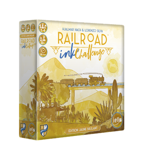 [000166] Railroad Ink Challenge - Jaune Brûlant