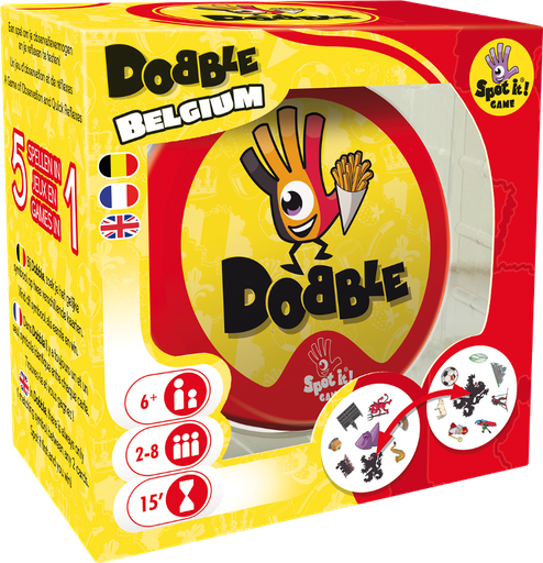 [000241] Dobble - Belgium 🇧🇪🍟⚽