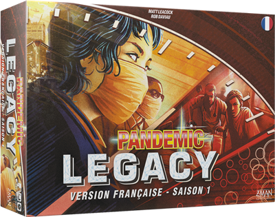 [001062] Pandemic Legacy : Saison 1 (Rouge)