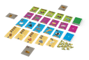 Little Factory - vue d'ensemble du matériel de jeu mis en place pour une partie