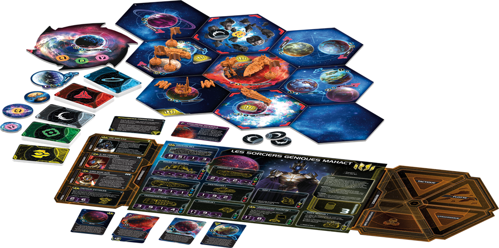 Contenu du jeu Twilight Imperium : La Prophétie des Rois (Ext) (3)