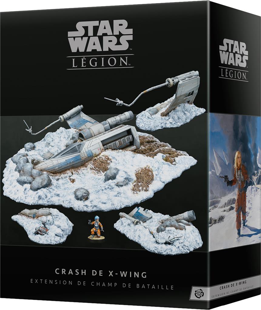 Contenu du jeu SW Légion : Crashed X-Wing Battlefield Expansion (3)