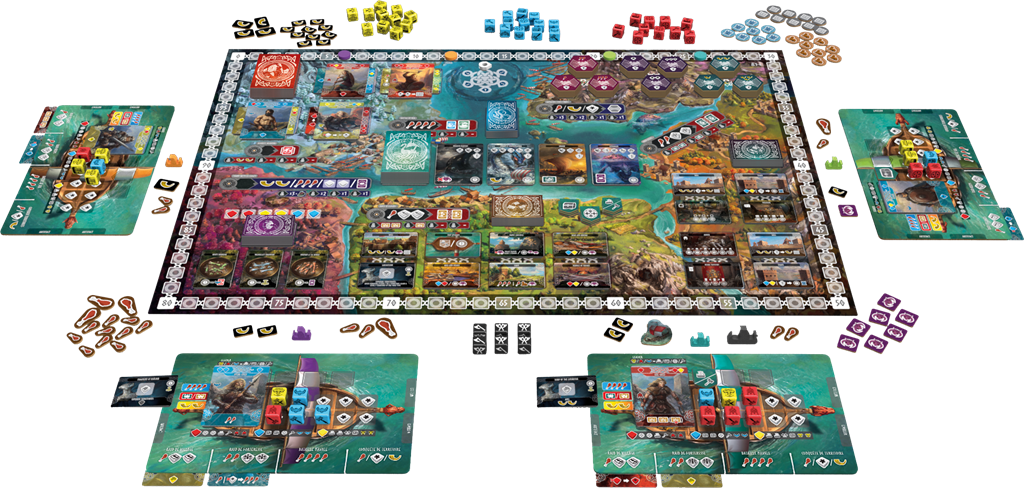Contenu du jeu Maraudeurs de Midgard (2)