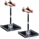 Contenu du jeu X-Wing 2.0 : Alliance Rebelle - Escadron (Base) (3)