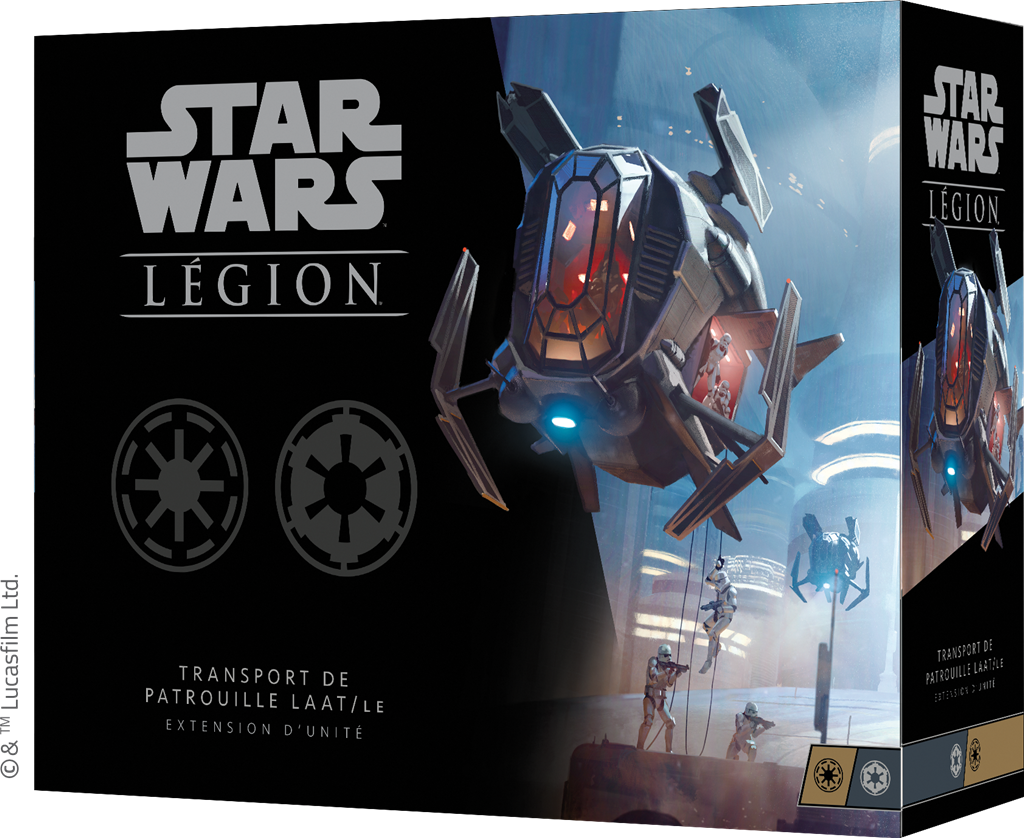 Contenu du jeu SW Légion : Transport de Patrouille LAAT/le (2)