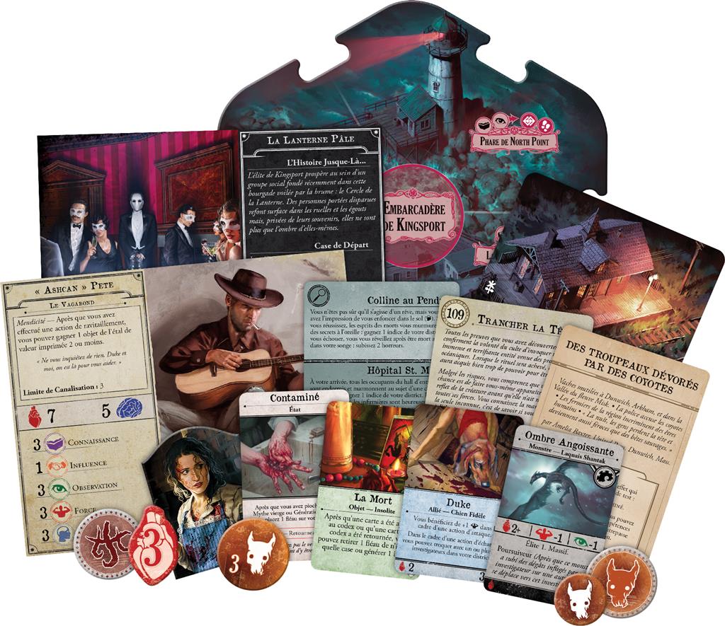 Contenu du jeu Horreur à Arkham V3 : Profondeurs Insondables (2)