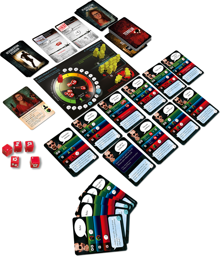 Contenu du jeu Négociateur Prise d'otages (2)