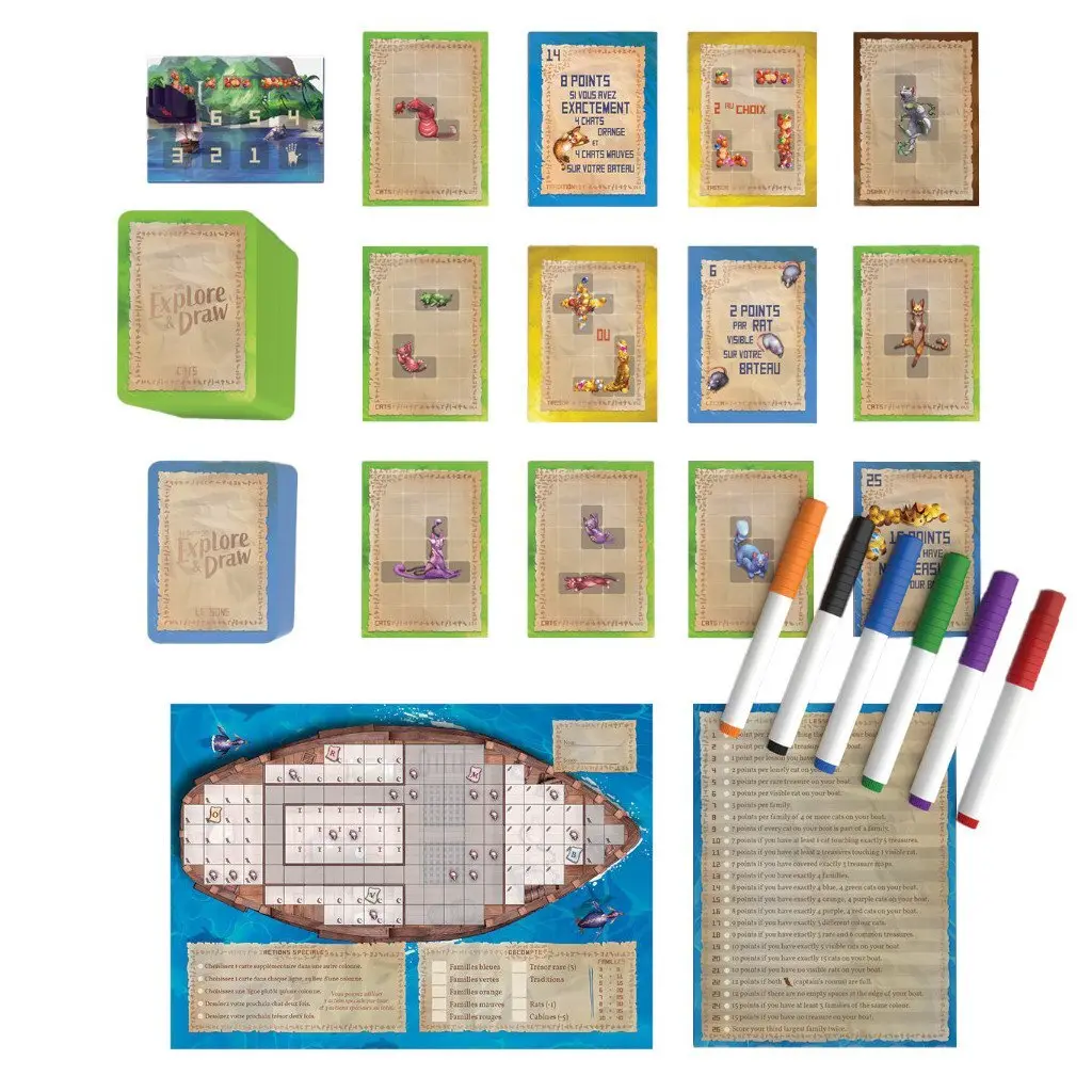L'Ile des Chates - Explore and Draw Mise en Place.webp