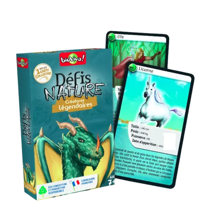 Bioviva - Défis Nture - Créatures Légendaires Cartes.webp