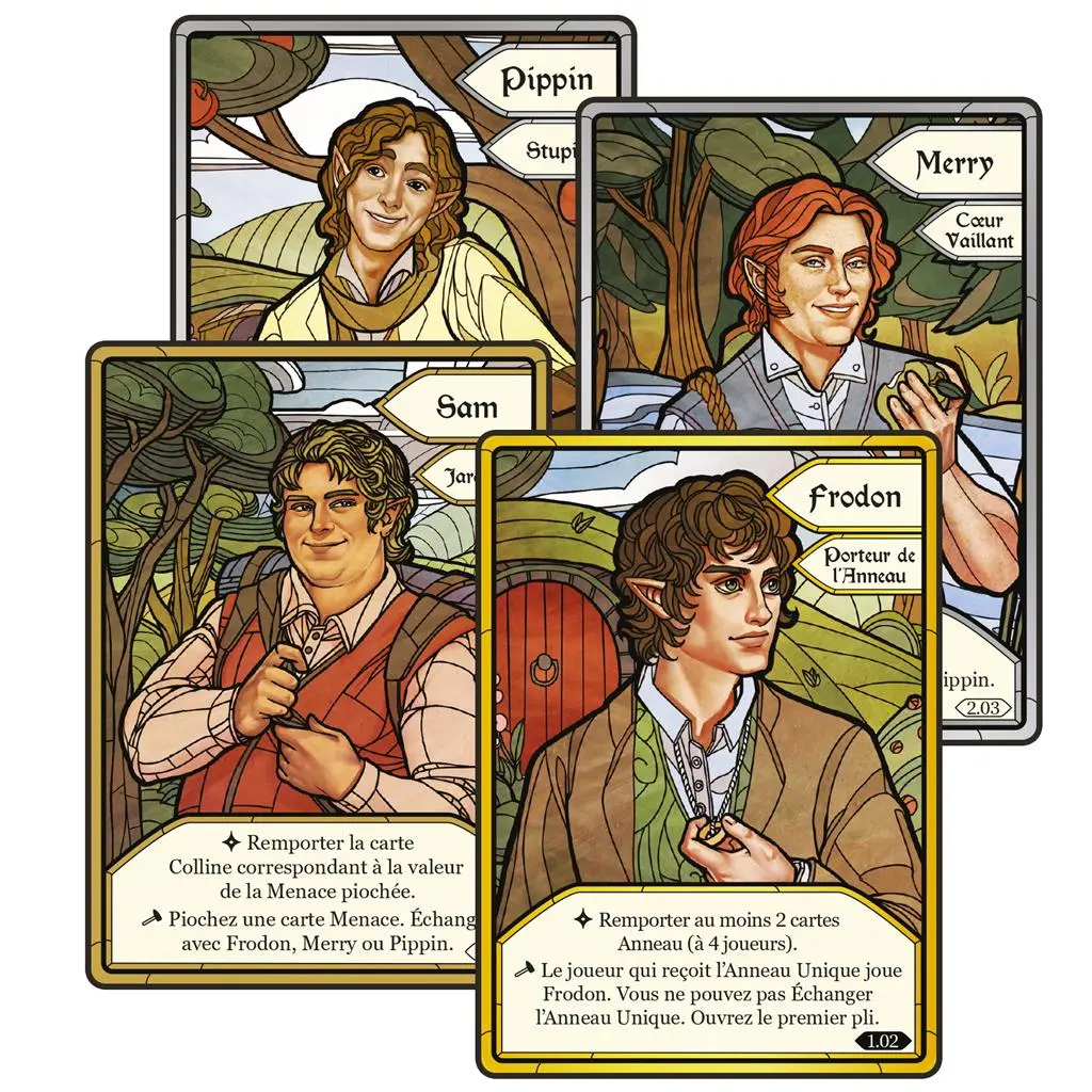 La Communaute de l'Anneau Jeu de Plis Coop Cartes.webp