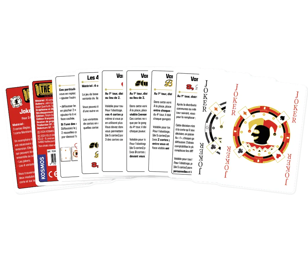 The Gang Joker et Variante  Eclate.webp