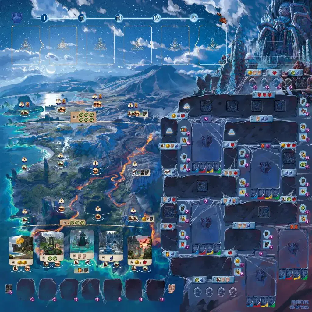 Les Ruines Perdues de Narak Coffret Aventure Plateau.webp