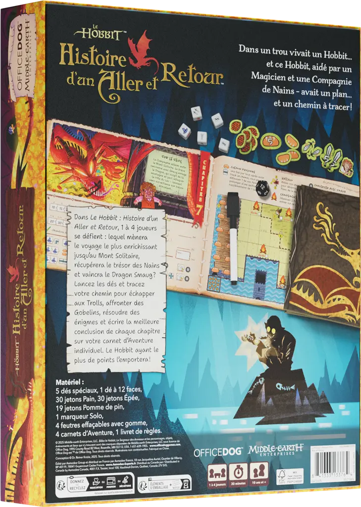 Le Hobbit L'histouire d'un aller et d'un retour Verso.webp