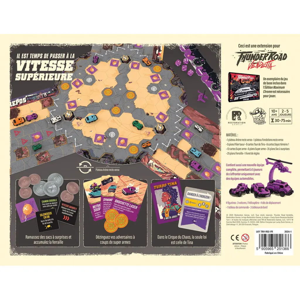 Thunder Road Ext; Le Cirque du Chaos Verso.webp