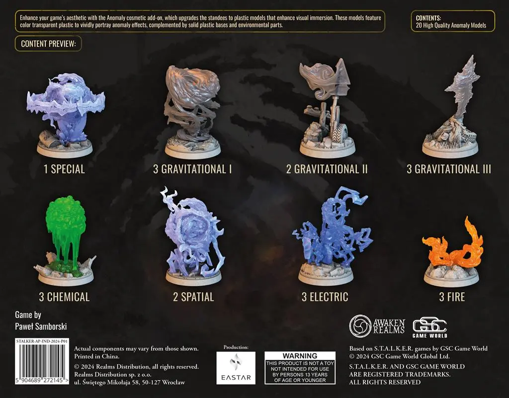 STALKER Anomalies Figurines.webp