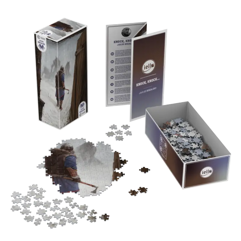 Puzzle Jakub Rozalski Viking (1000) Extrait.webp
