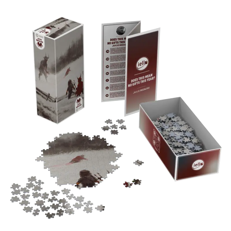 Puzzle Jakub Rozalski Noël (1000) Extrait.webp