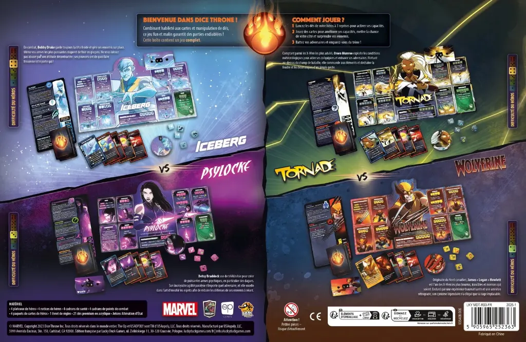 DICE THRONE MARVEL - ICEBERG, PSYLOCKE, TORNADE, WOLVERINE Verso.webp