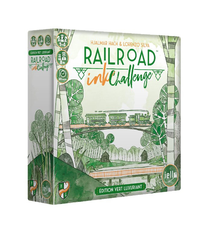 Railroad Ink Challenge - Vert Luxuriant