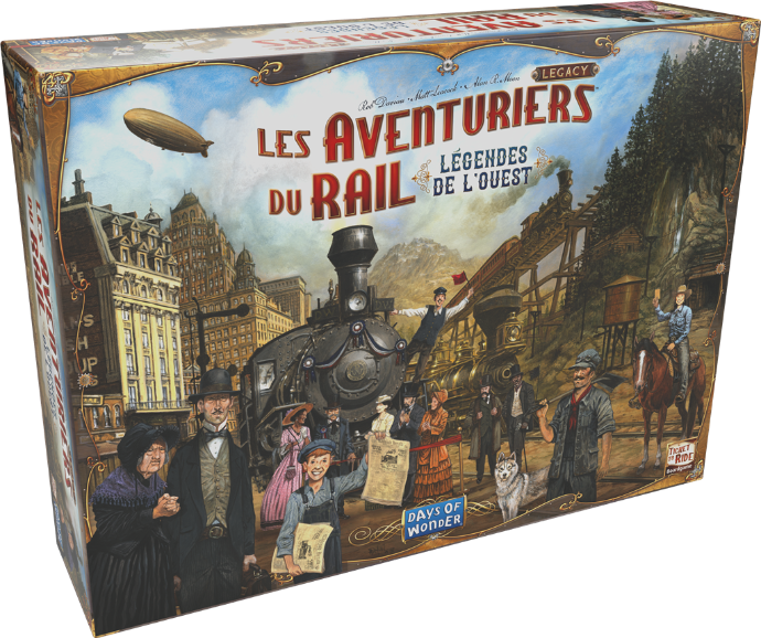 Les Aventuriers du Rail - Légendes de l'Ouest - Legacy