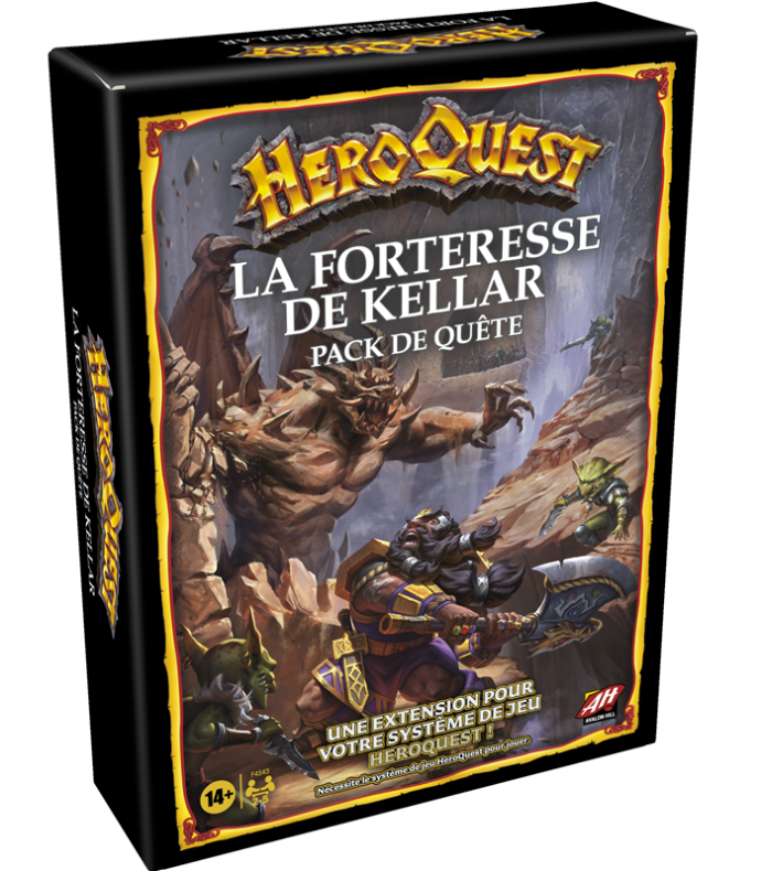 HeroQuest - Ext. La Forteresse de Kellar