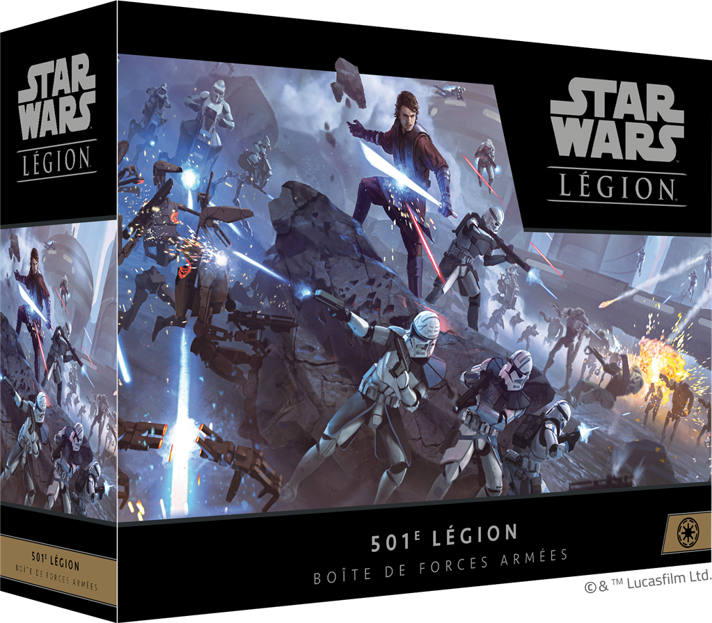 Star Wars Légion - Boîte de Forces Armées : 501ième Légion