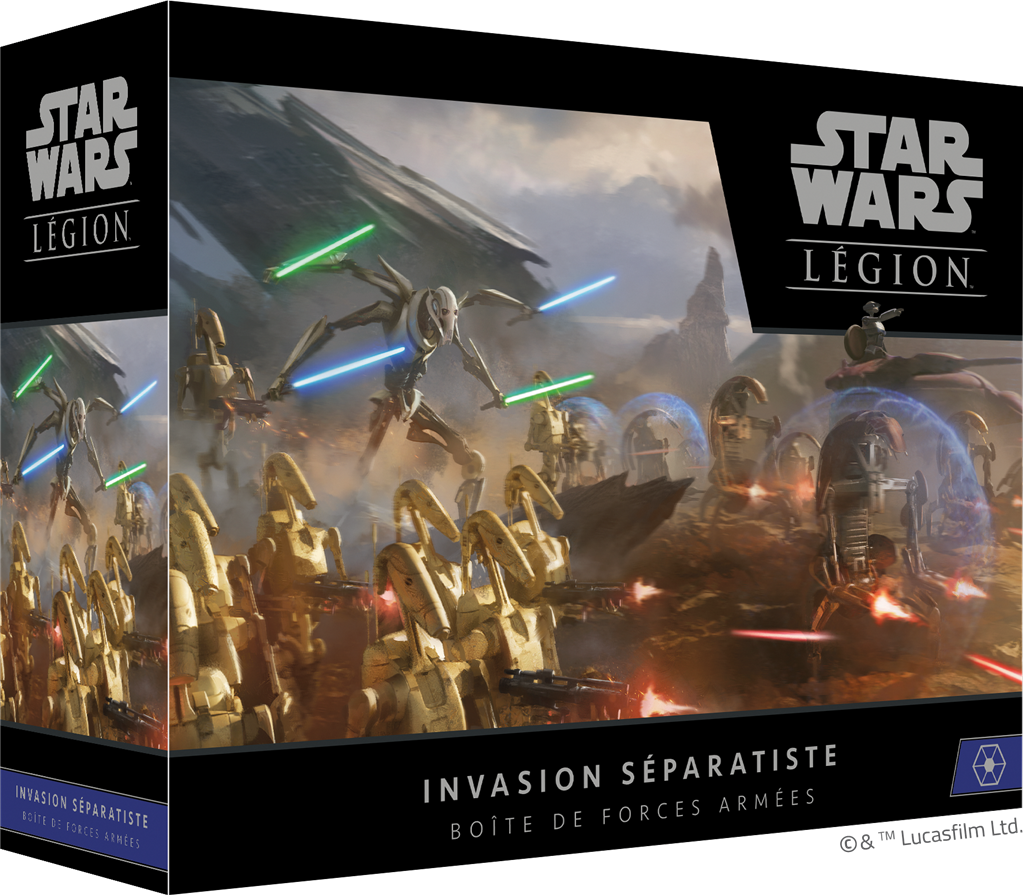 Star Wars Légion - Boîte de Forces Armées : Invasion Séparatiste