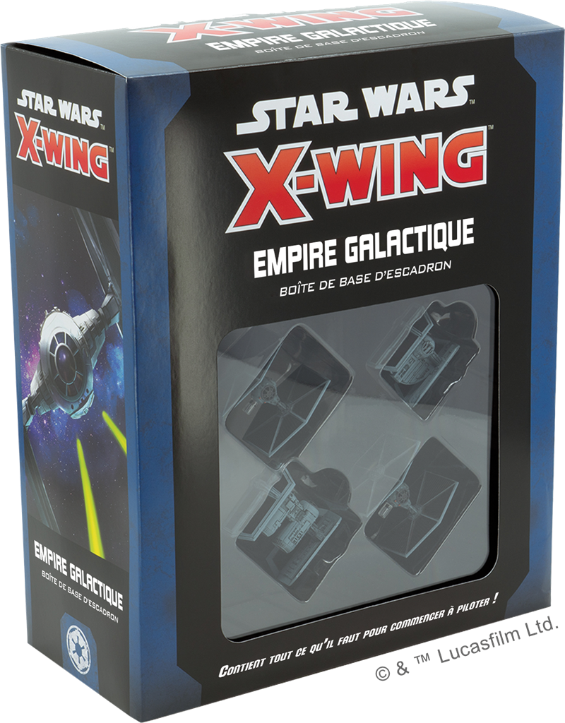 Star Wars X-Wing 2.0 - Empire Galactique : Escadron (Boîte de Base)