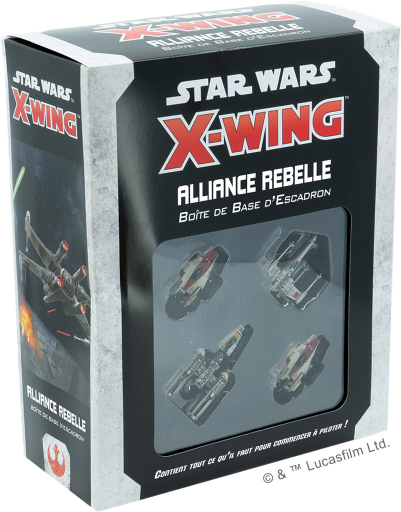 Star Wars X-Wing 2.0 - Alliance Rebelle : Escadron (Boîte de Base)