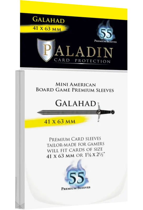 Sleeves Paladin - Galahad - Mini American
