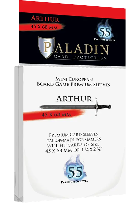 Sleeves Paladin - Arthur - Mini European