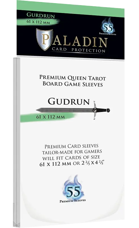 Sleeves Paladin - Gudrun - Premium Queen Tarot