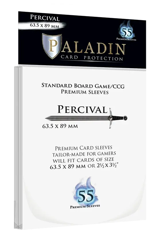 Sleeves Paladin - Percival - Standard Board Game CCG