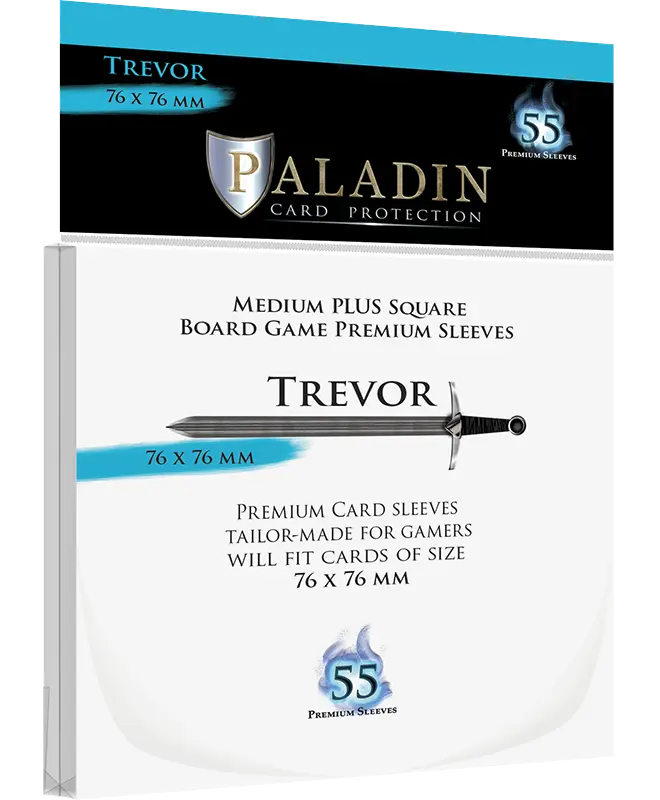 Sleeves Paladin - Trevor - Medium Plus Square