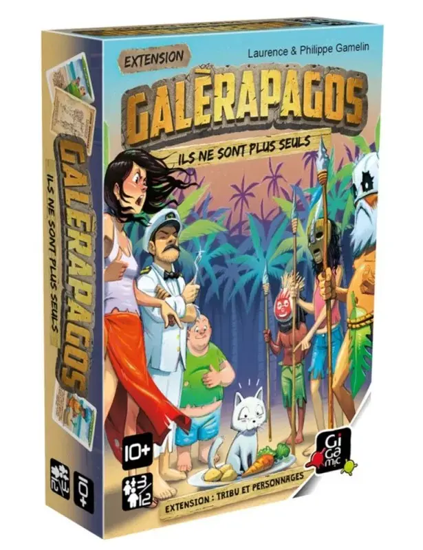 Galèrapagos - Ext. Tribu et Personnages
