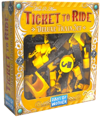 Les Aventuriers du Rail - Set de Trains Deluxe - Jaune