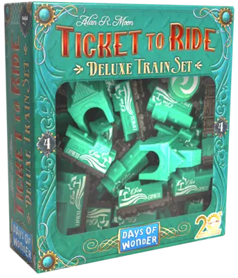 Les Aventuriers du Rail - Set de Trains Deluxe - Vert
