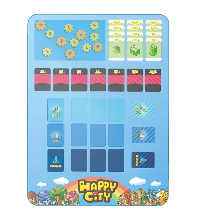 Happy City - Playmat