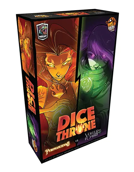 Dice Throne S1 - Pyromancienne vs Voleur de l'Ombre