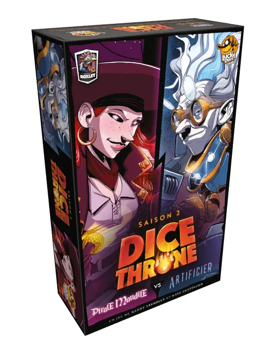 Dice Throne S2 - Pirate Maudite vs Artificier