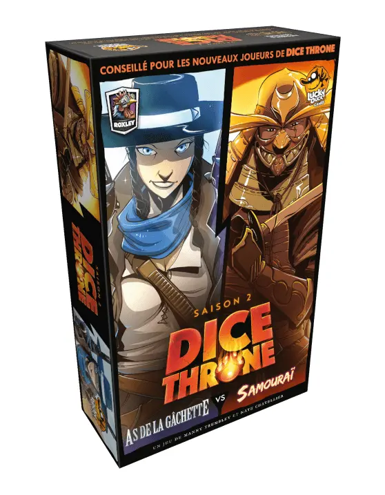 Dice Throne S2 - As de la Gâchette vs Samouraï