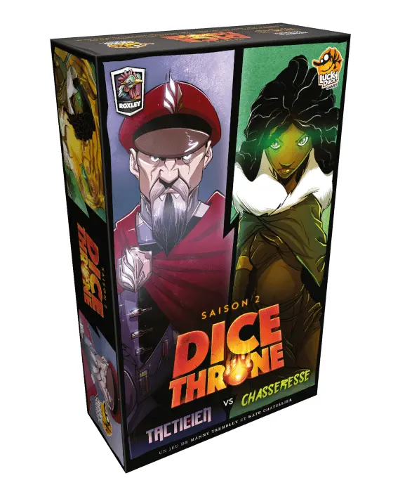 Dice Throne S2 - Tacticien vs Chasseresse