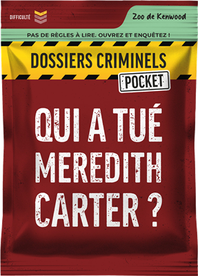 Dossiers Criminels Pocket n°1 - Qui a tué Meredith Carter ?